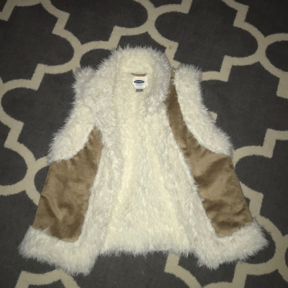 Suede and Fur Vest